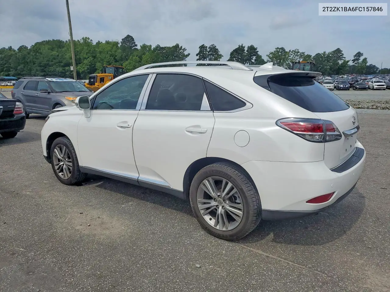 2015 Lexus Rx 350 Base VIN: 2T2ZK1BA6FC157846 Lot: 61744176