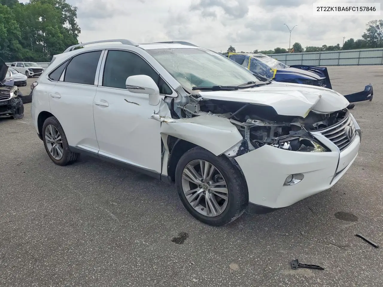 2015 Lexus Rx 350 Base VIN: 2T2ZK1BA6FC157846 Lot: 61744176