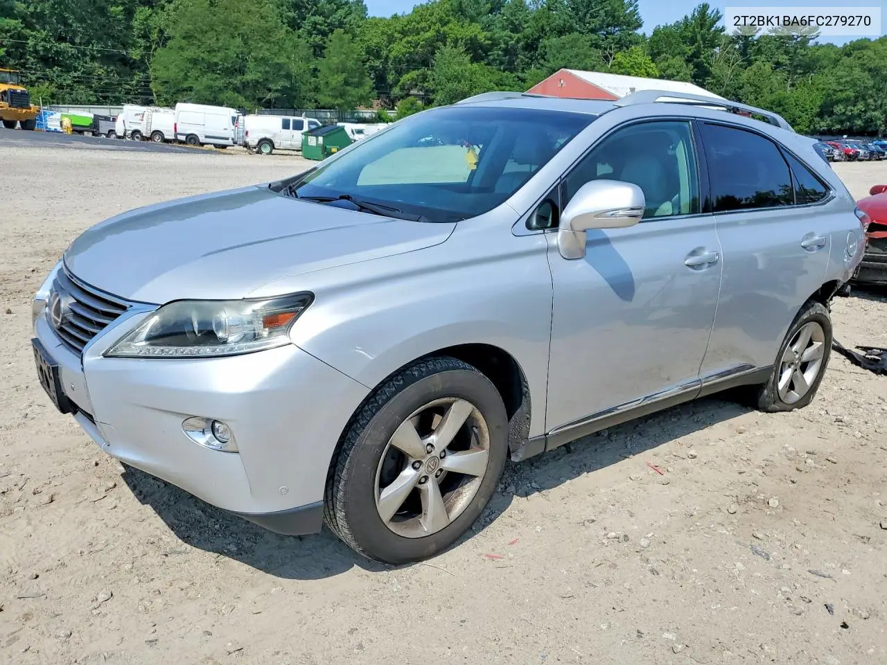 2015 Lexus Rx 350 Base VIN: 2T2BK1BA6FC279270 Lot: 61753856