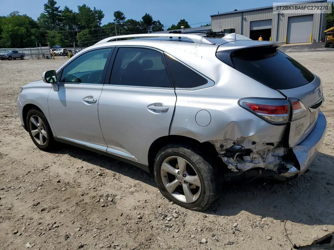 2015 Lexus Rx 350 Base VIN: 2T2BK1BA6FC279270 Lot: 61753856