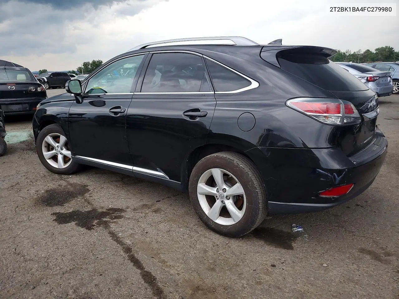 2015 Lexus Rx 350 Base VIN: 2T2BK1BA4FC279980 Lot: 61754406