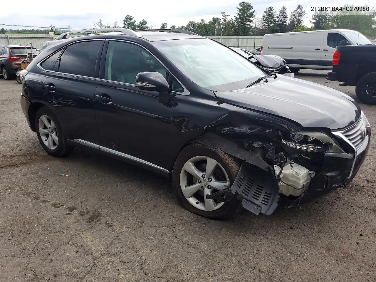 2015 Lexus Rx 350 Base VIN: 2T2BK1BA4FC279980 Lot: 61754406