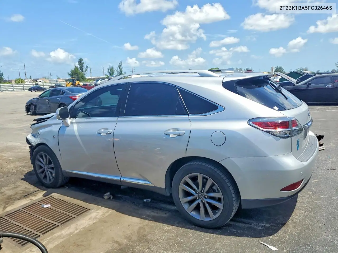 2015 Lexus Rx 350 F Sport VIN: 2T2BK1BA5FC326465 Lot: 61993426