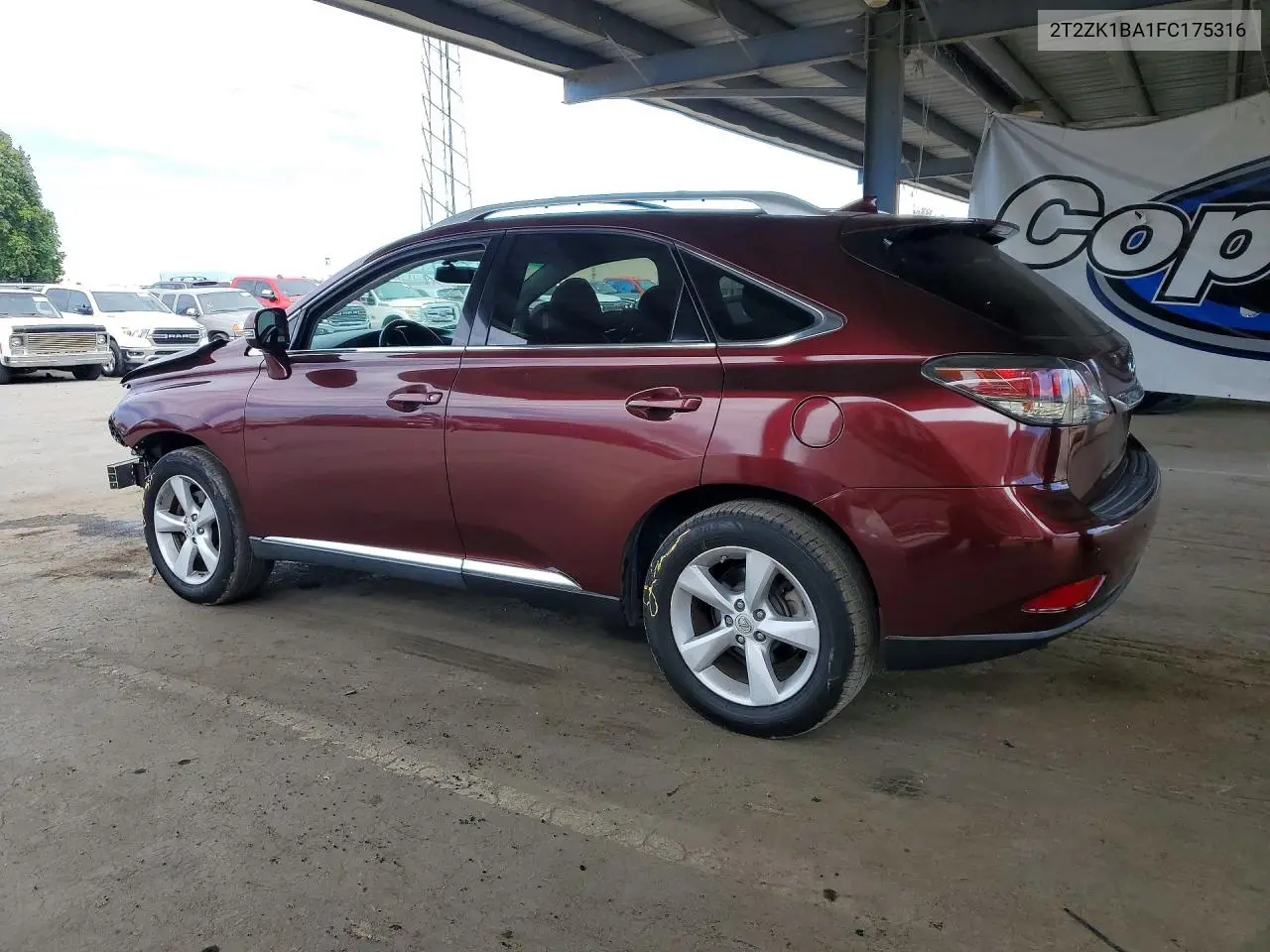 2015 Lexus Rx 350 Base VIN: 2T2ZK1BA1FC175316 Lot: 62074026