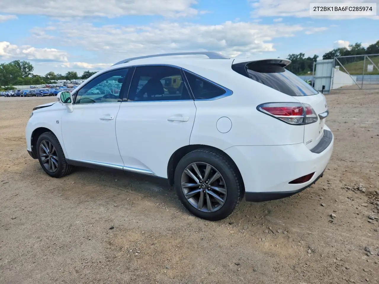 2015 Lexus Rx 350 F Sport VIN: 2T2BK1BA6FC285974 Lot: 62123136