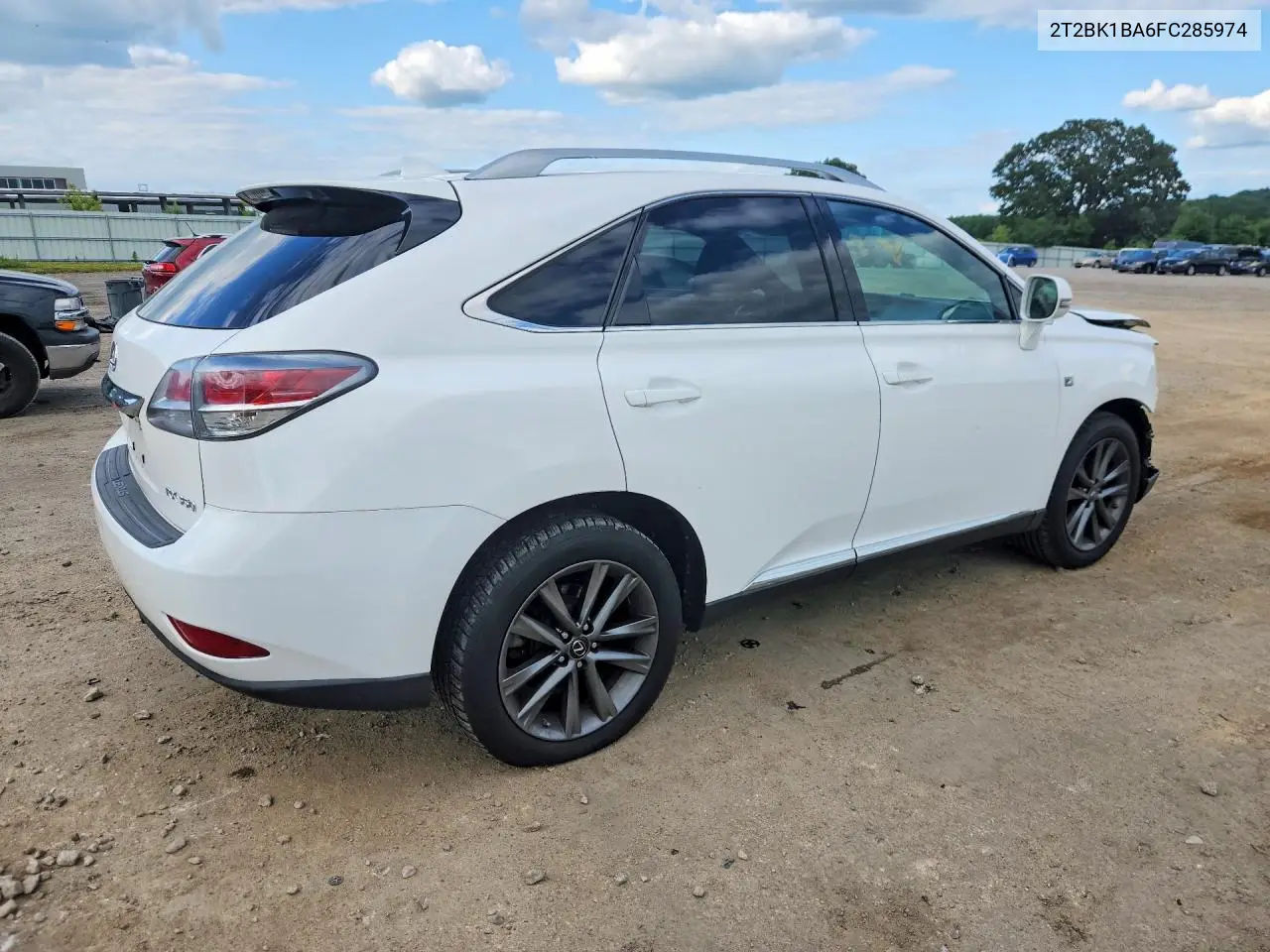 2015 Lexus Rx 350 F Sport VIN: 2T2BK1BA6FC285974 Lot: 62123136