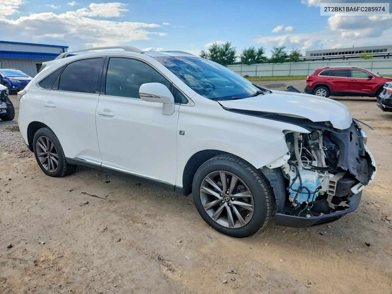2015 Lexus Rx 350 F Sport VIN: 2T2BK1BA6FC285974 Lot: 62123136