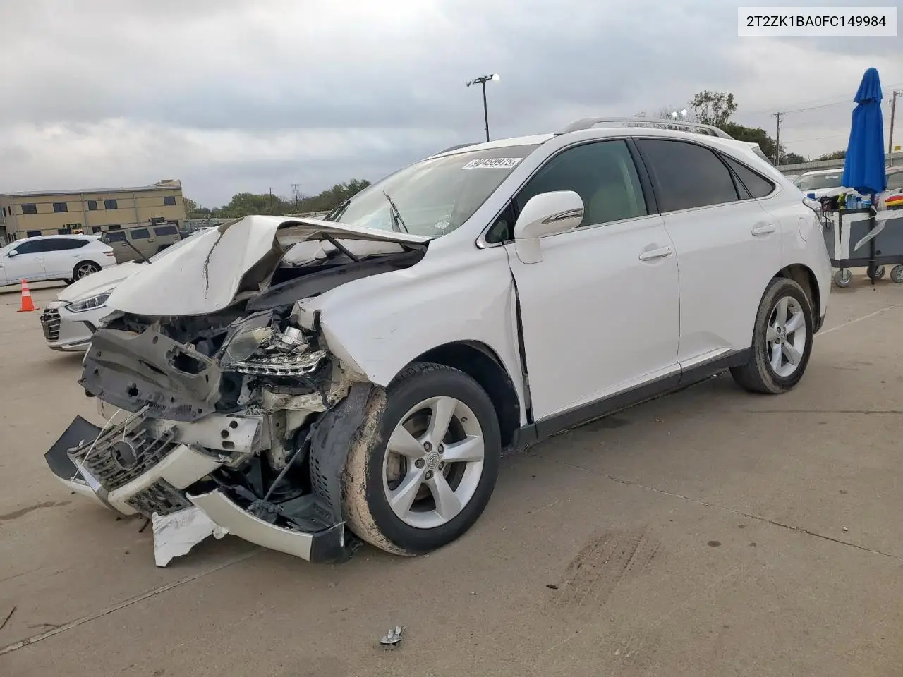 2T2ZK1BA0FC149984 2015 Lexus Rx 350