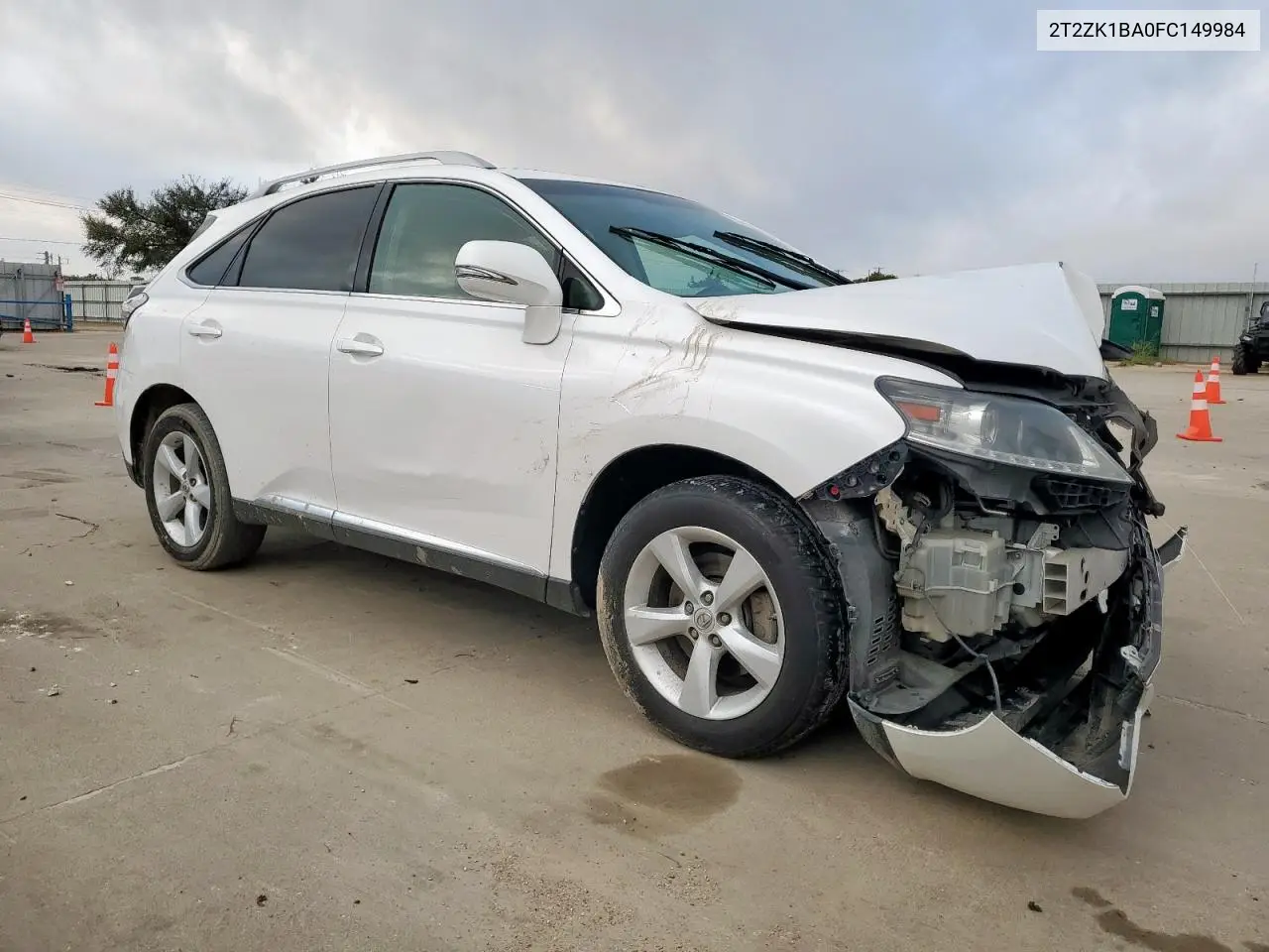 2T2ZK1BA0FC149984 2015 Lexus Rx 350