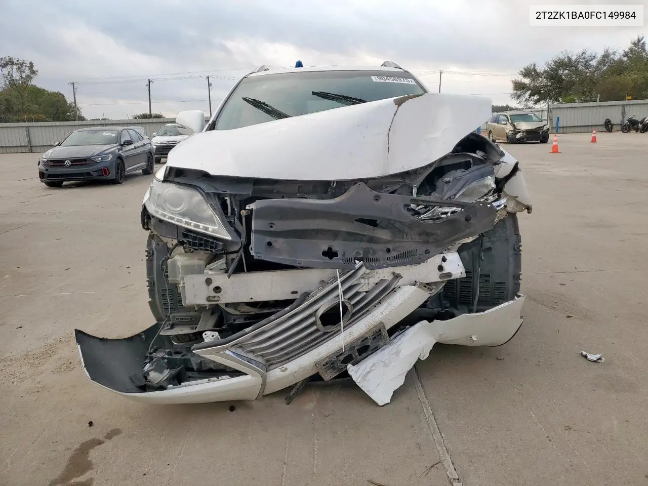 2T2ZK1BA0FC149984 2015 Lexus Rx 350