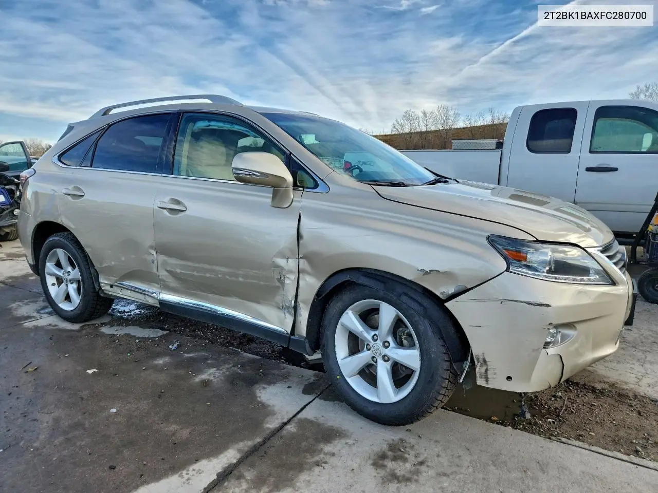 2T2BK1BAXFC280700 2015 Lexus Rx 350 Base