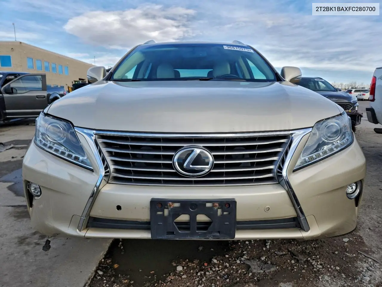 2T2BK1BAXFC280700 2015 Lexus Rx 350 Base