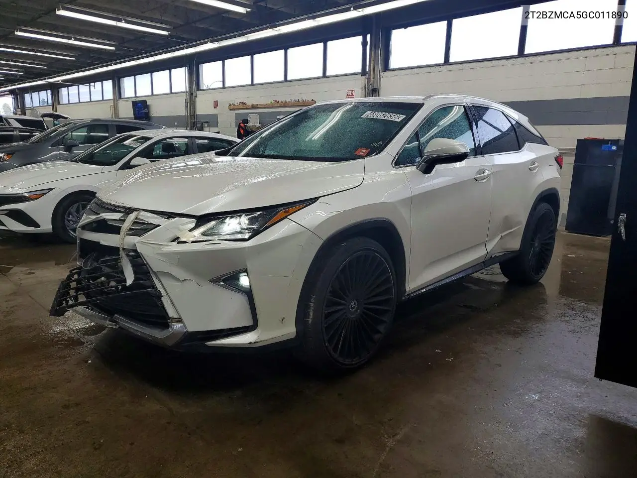 2016 Lexus Rx 350 Base VIN: 2T2BZMCA5GC011890 Lot: 48062656