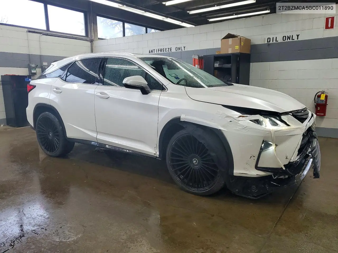 2016 Lexus Rx 350 Base VIN: 2T2BZMCA5GC011890 Lot: 48062656