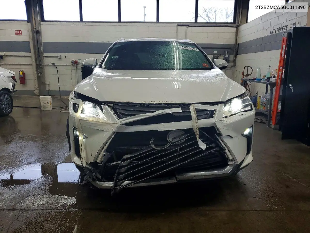 2016 Lexus Rx 350 Base VIN: 2T2BZMCA5GC011890 Lot: 48062656