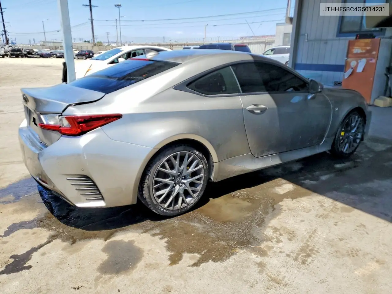 2016 Lexus Rc 350 VIN: JTHHE5BC4G5014231 Lot: 54177146