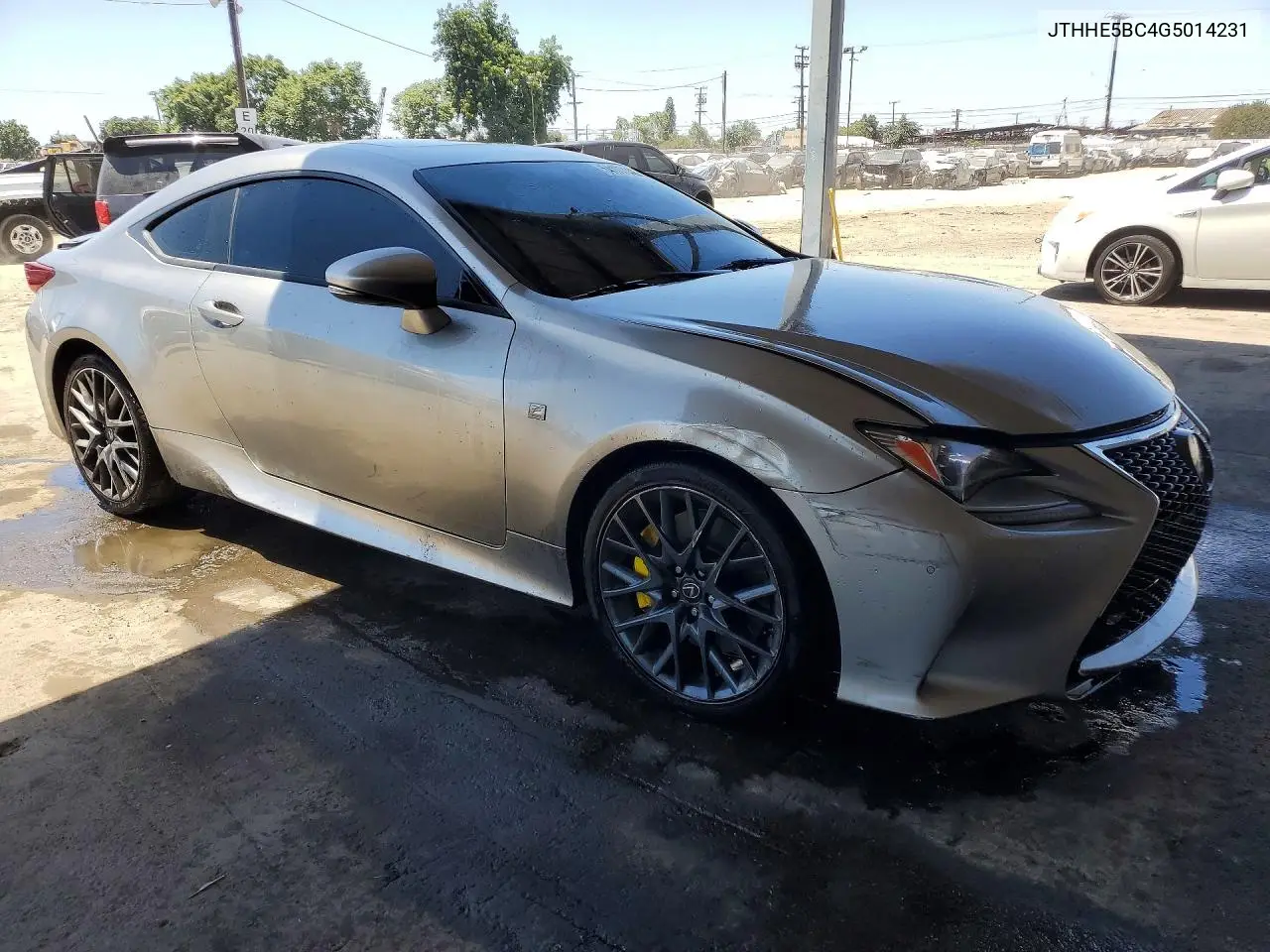 2016 Lexus Rc 350 VIN: JTHHE5BC4G5014231 Lot: 54177146