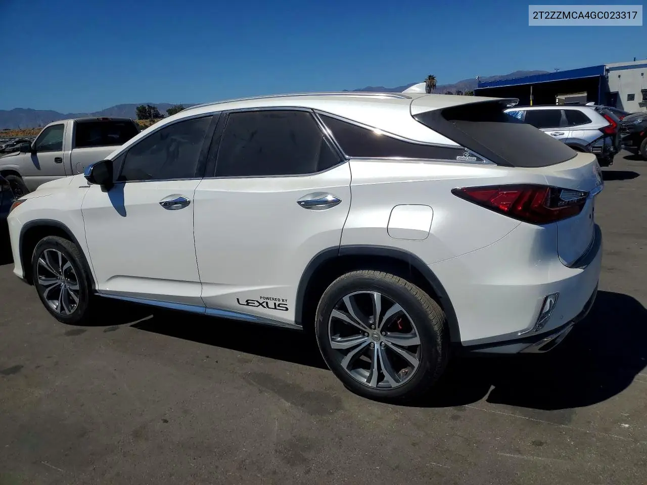 2016 Lexus Rx 350 VIN: 2T2ZZMCA4GC023317 Lot: 60062256