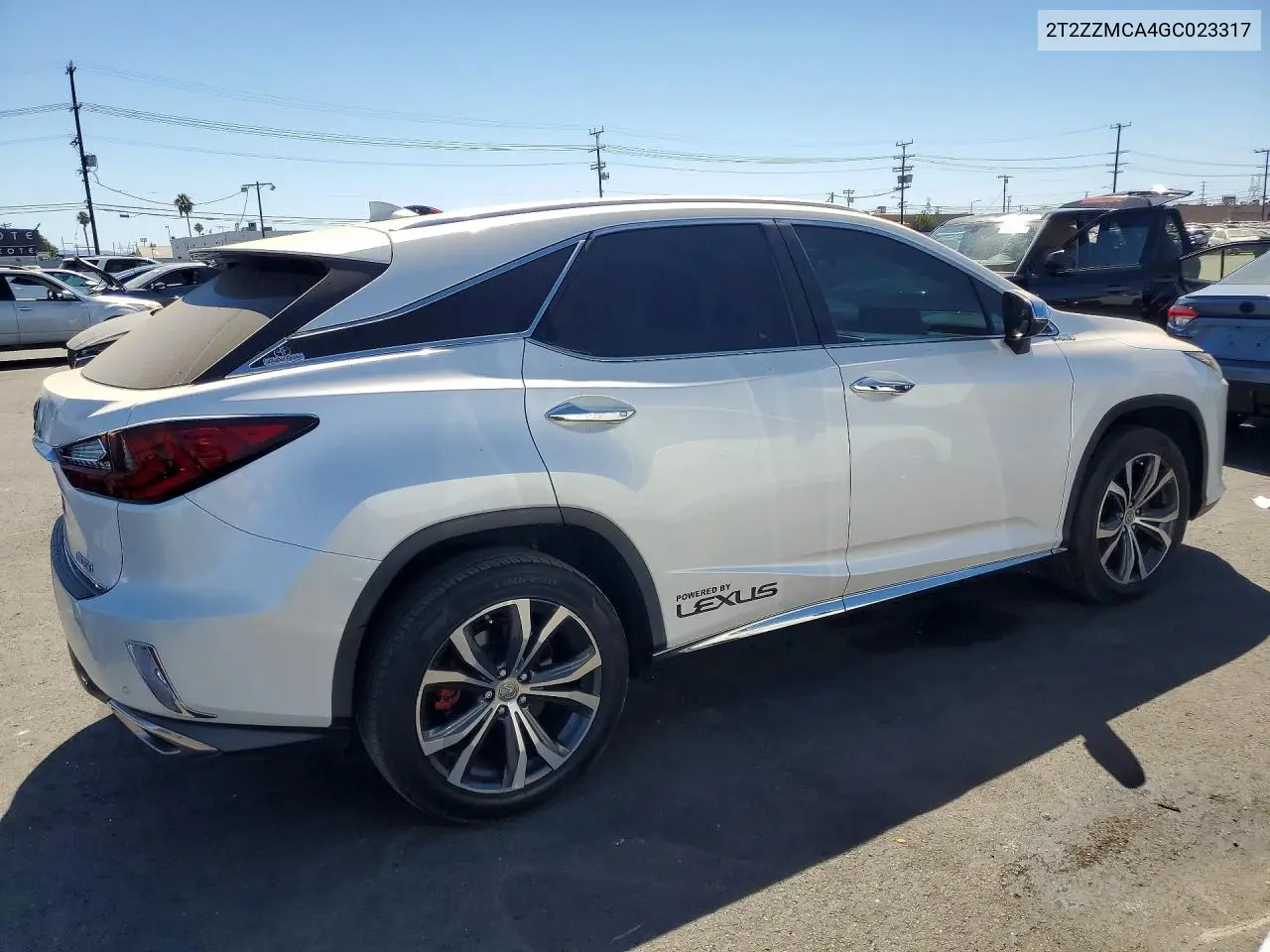 2016 Lexus Rx 350 VIN: 2T2ZZMCA4GC023317 Lot: 60062256