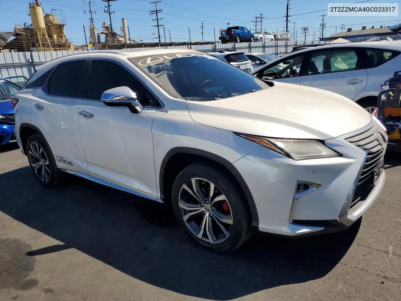 2016 Lexus Rx 350 VIN: 2T2ZZMCA4GC023317 Lot: 60062256