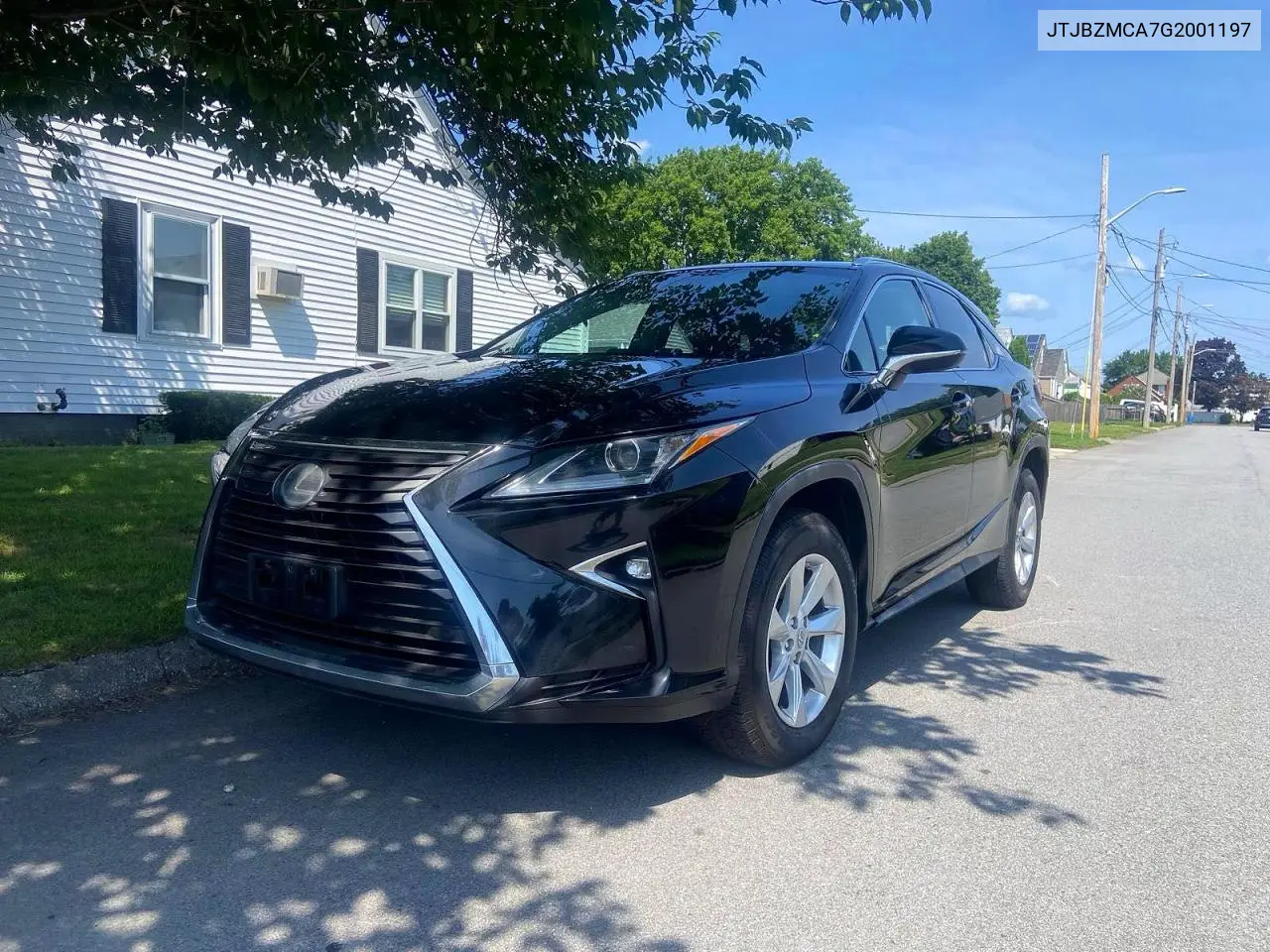 2016 Lexus Rx 350 VIN: JTJBZMCA7G2001197 Lot: 62050796