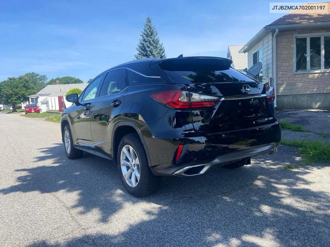 2016 Lexus Rx 350 VIN: JTJBZMCA7G2001197 Lot: 62050796