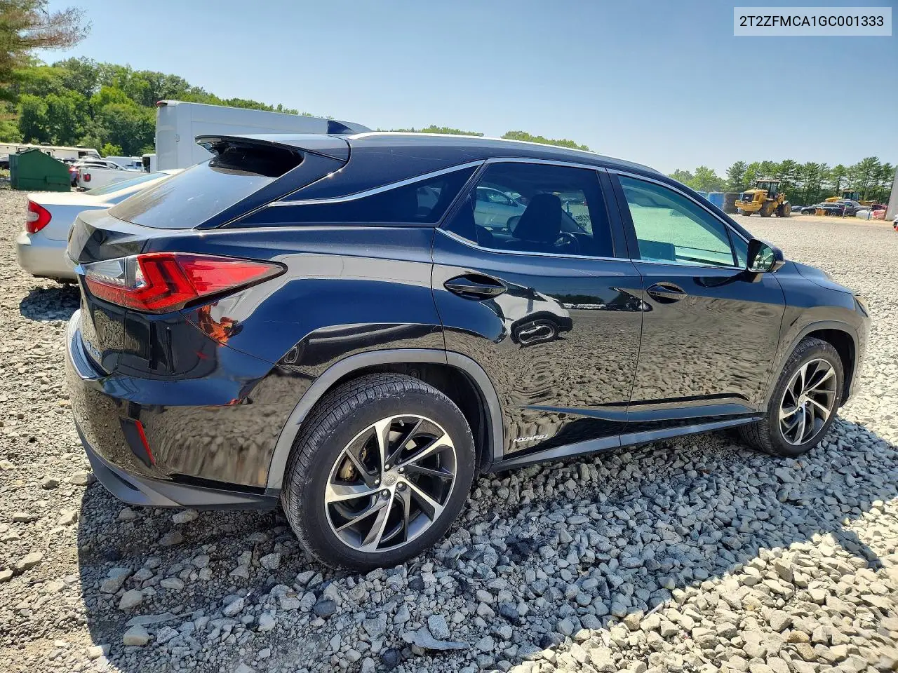 2016 Lexus Rx 450H VIN: 2T2ZFMCA1GC001333 Lot: 62064136