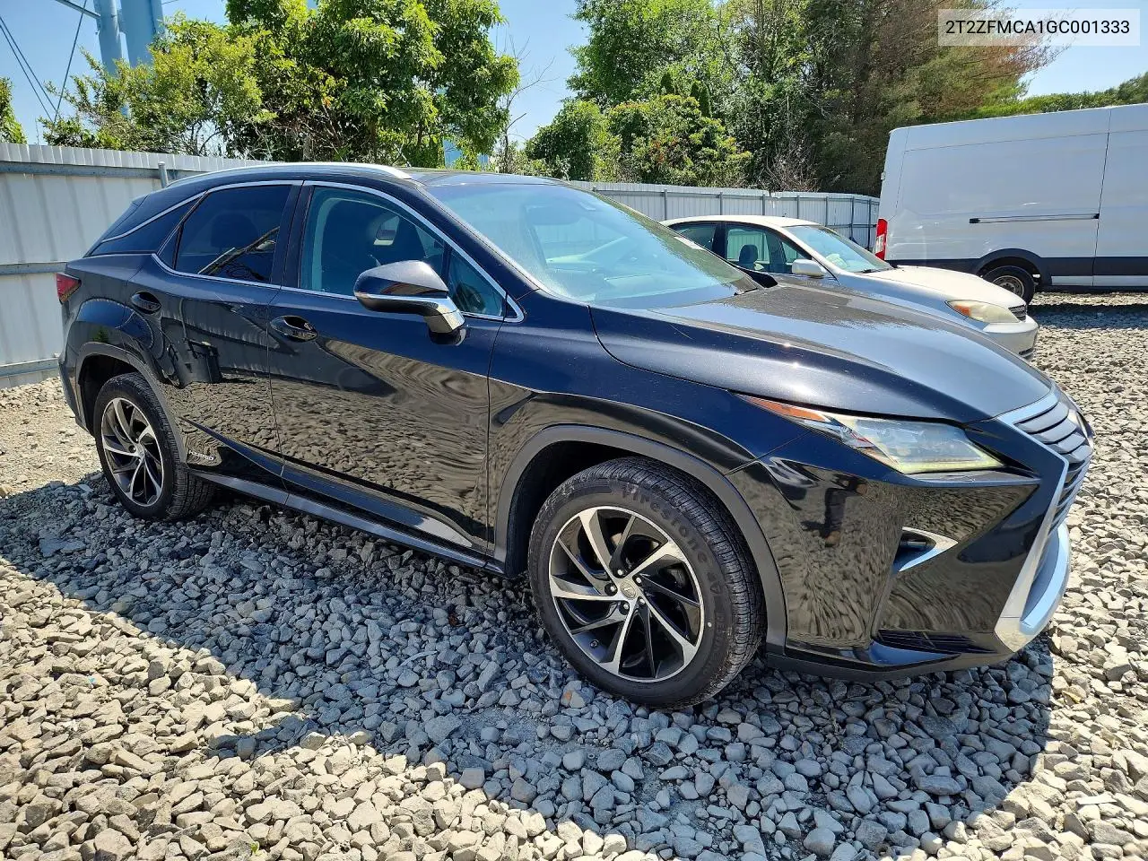 2016 Lexus Rx 450H VIN: 2T2ZFMCA1GC001333 Lot: 62064136