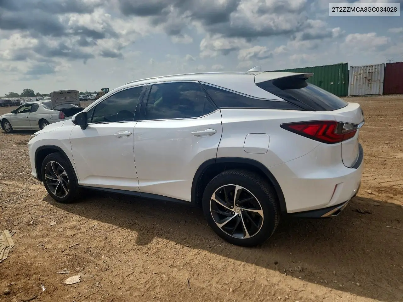 2016 Lexus Rx 350 VIN: 2T2ZZMCA8GC034028 Lot: 62111076