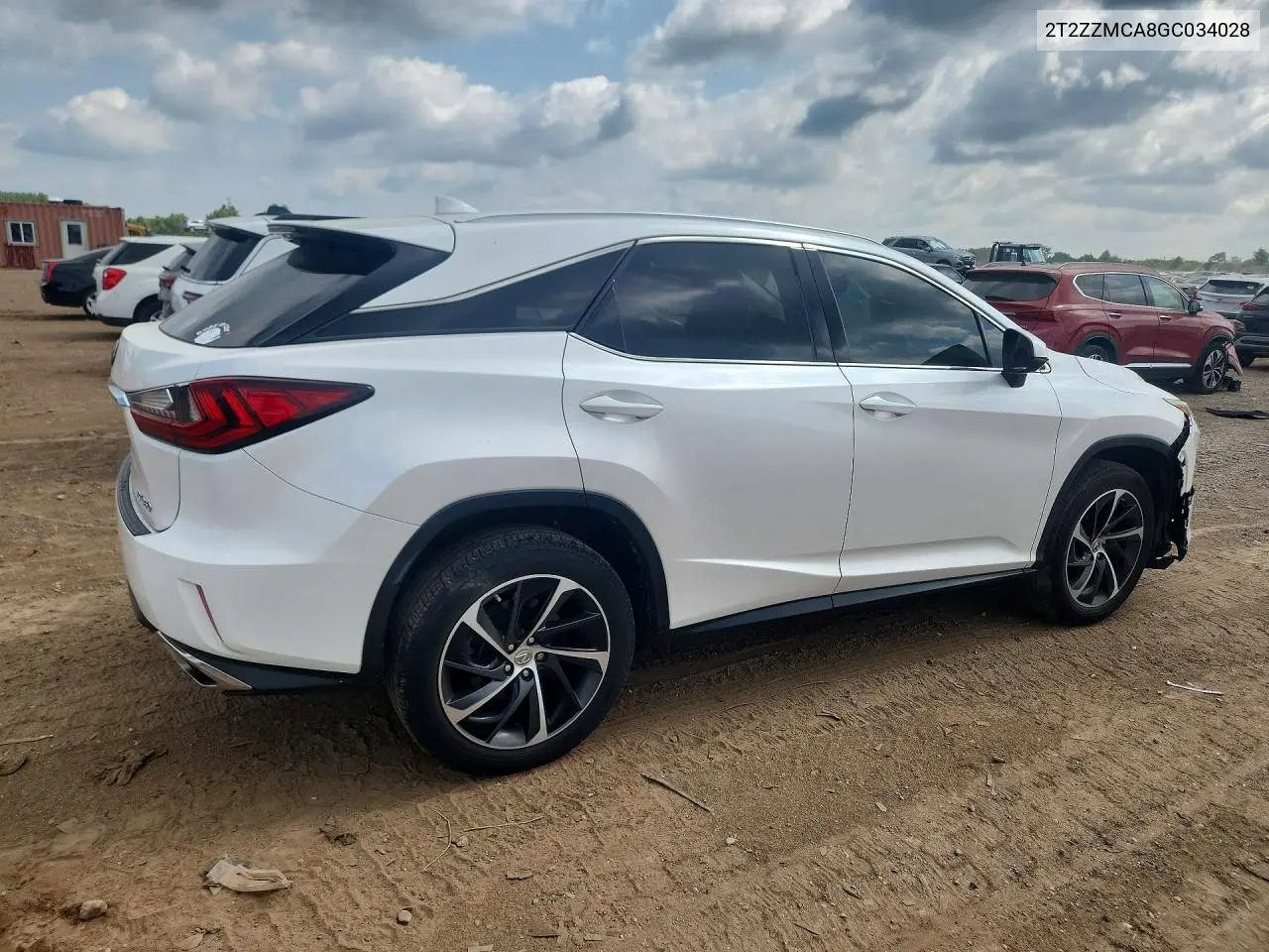 2016 Lexus Rx 350 VIN: 2T2ZZMCA8GC034028 Lot: 62111076