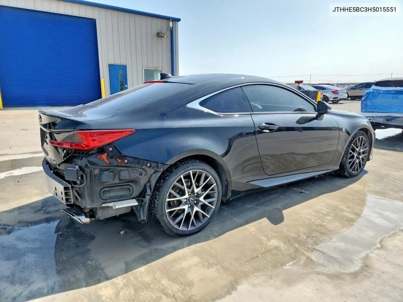 2017 Lexus Rc 350 VIN: JTHHE5BC3H5015551 Lot: 53106006
