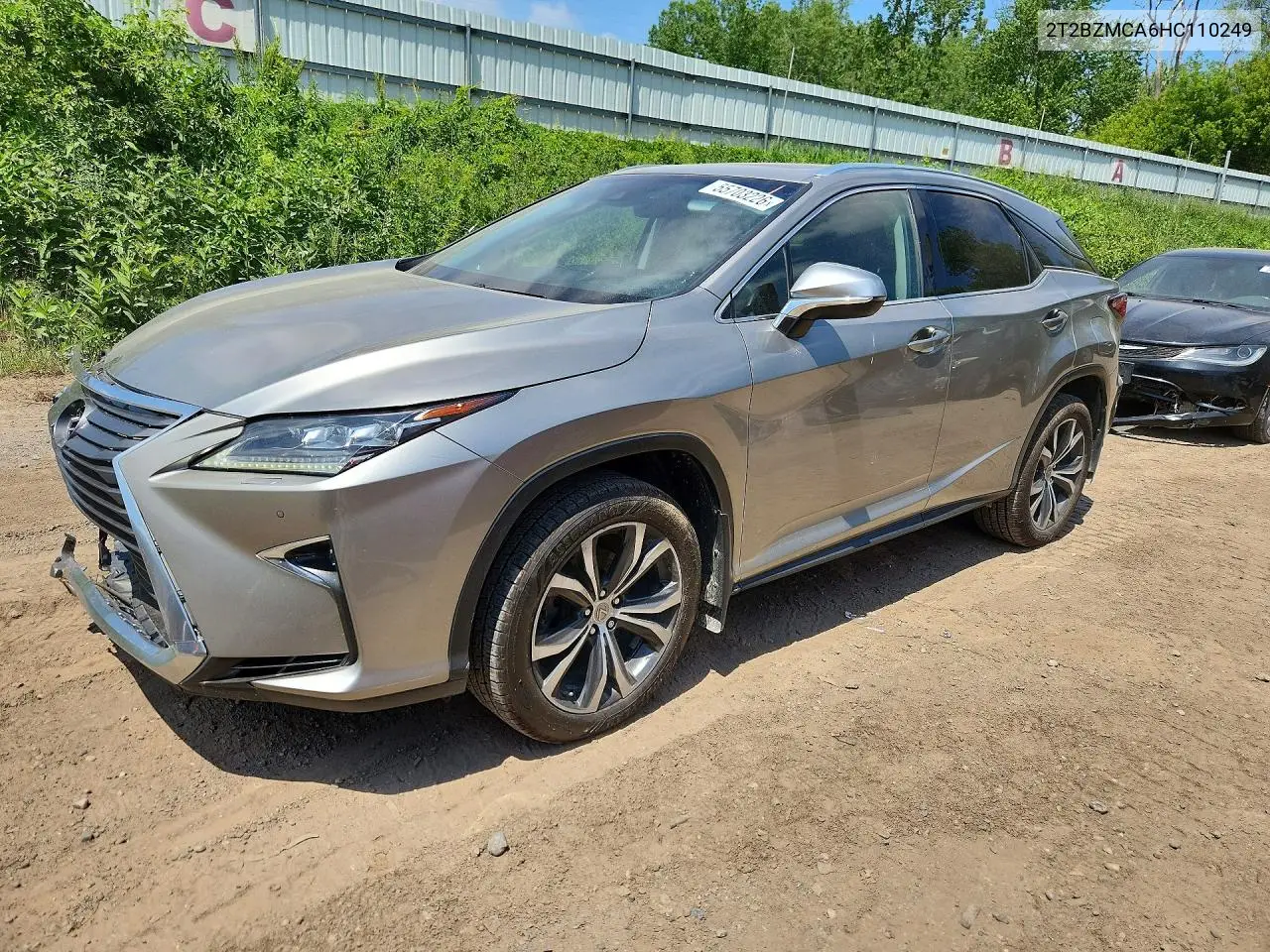 2017 Lexus Rx 350 Base VIN: 2T2BZMCA6HC110249 Lot: 55703226