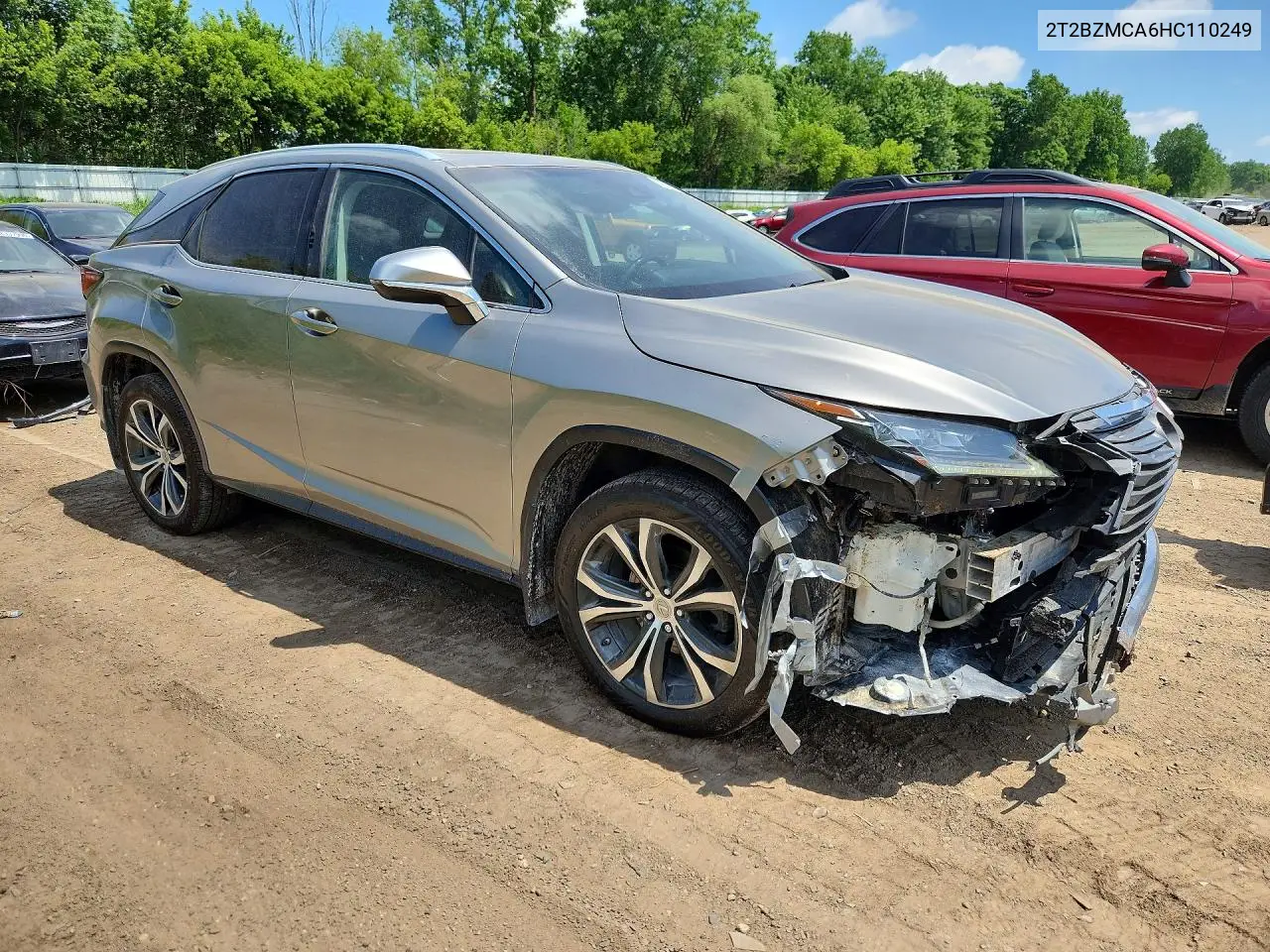 2017 Lexus Rx 350 Base VIN: 2T2BZMCA6HC110249 Lot: 55703226