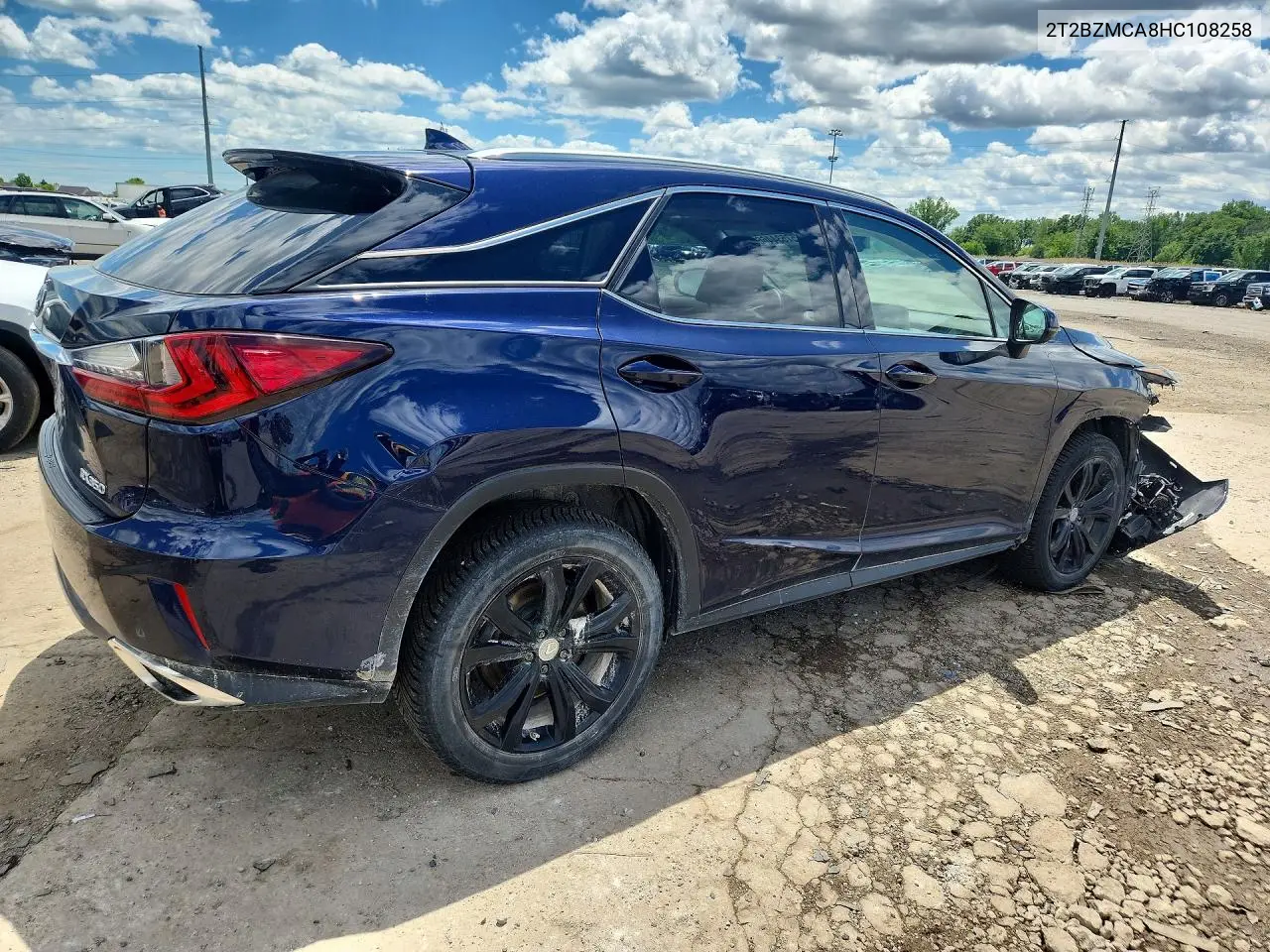 2017 Lexus Rx 350 Base VIN: 2T2BZMCA8HC108258 Lot: 57534466