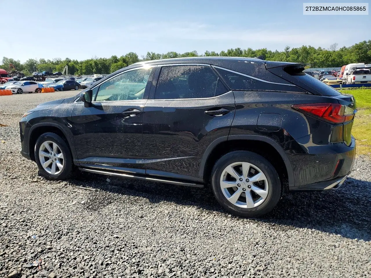 2017 Lexus Rx 350 Base VIN: 2T2BZMCA0HC085865 Lot: 61599376