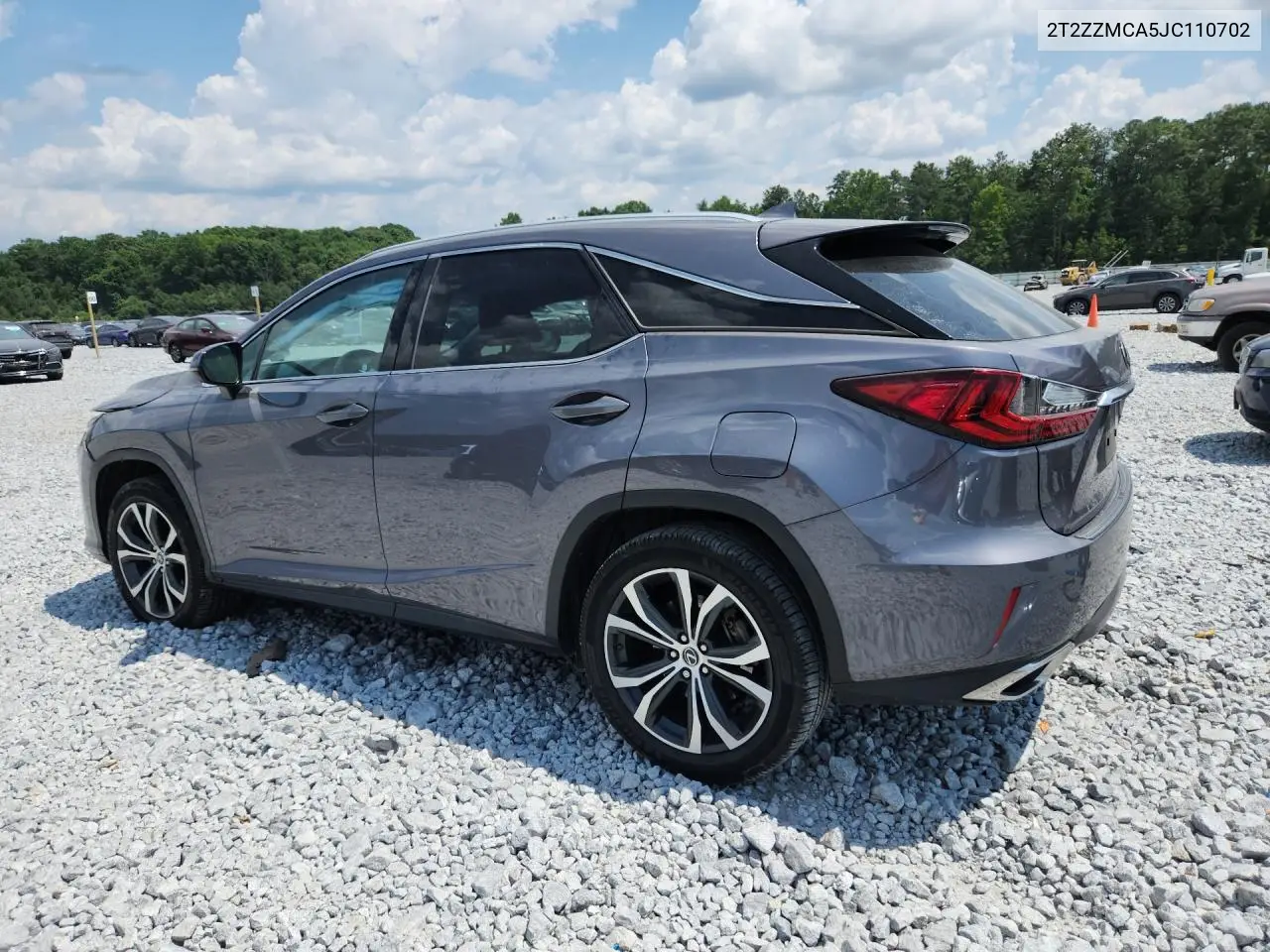 2018 Lexus Rx 350 Base VIN: 2T2ZZMCA5JC110702 Lot: 58750406