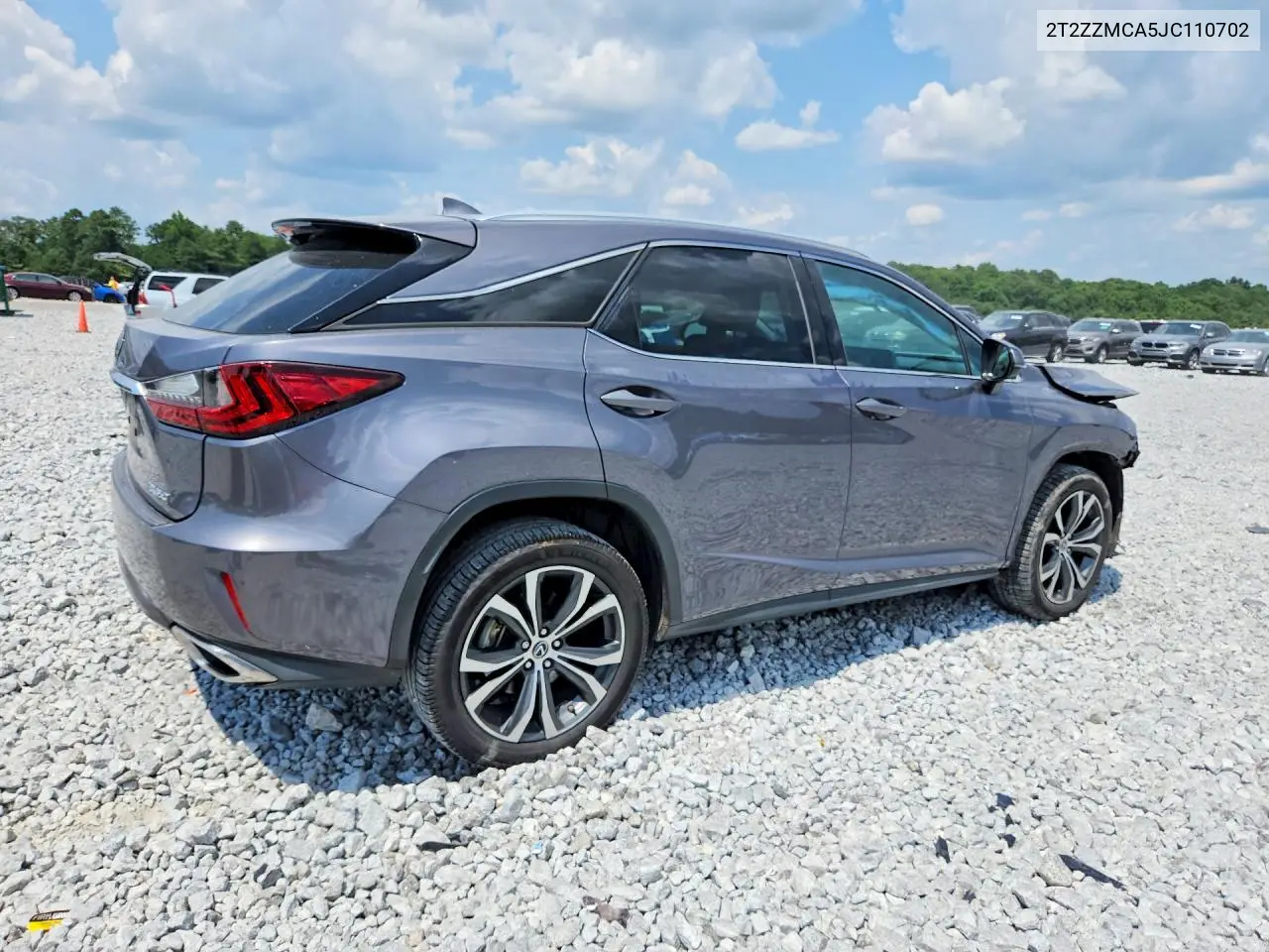 2018 Lexus Rx 350 Base VIN: 2T2ZZMCA5JC110702 Lot: 58750406
