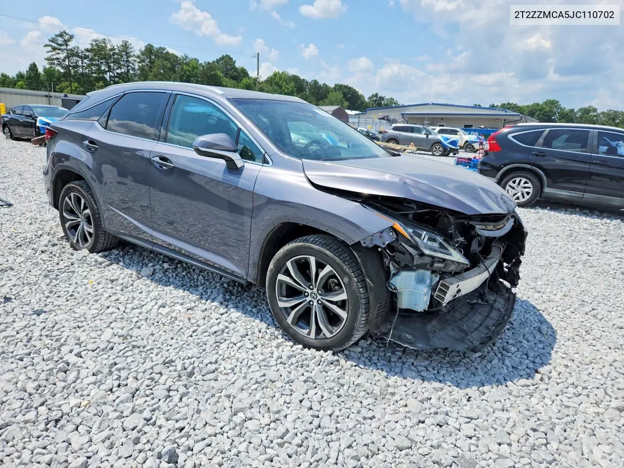 2018 Lexus Rx 350 Base VIN: 2T2ZZMCA5JC110702 Lot: 58750406