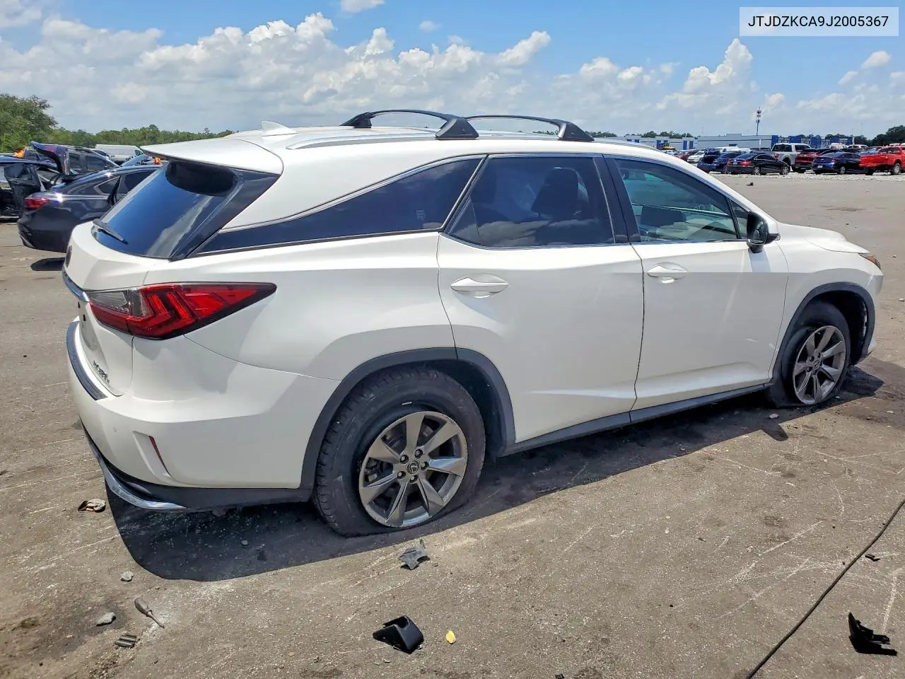2018 Lexus Rx 350 L VIN: JTJDZKCA9J2005367 Lot: 61155646