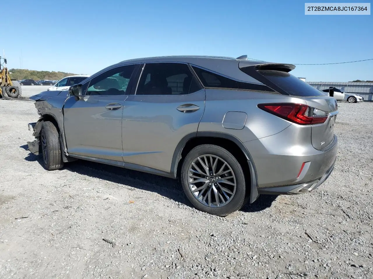 2T2BZMCA8JC167364 2018 Lexus Rx 350 Base