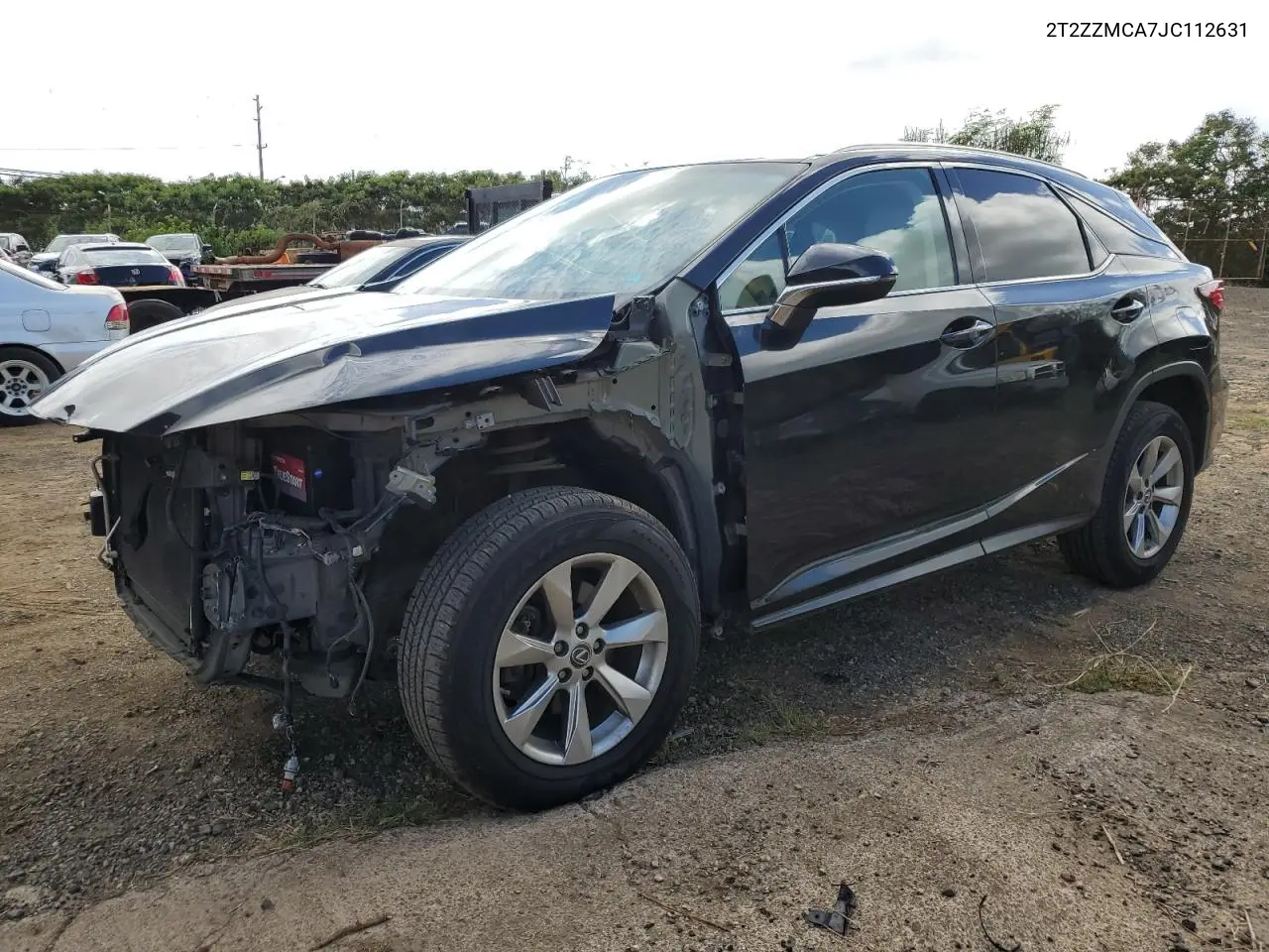 2T2ZZMCA7JC112631 2018 Lexus Rx 350 Base