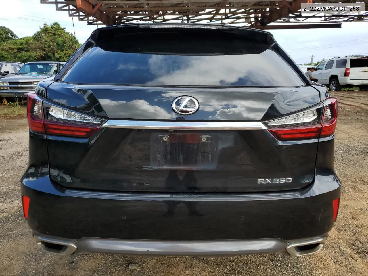 2T2ZZMCA7JC112631 2018 Lexus Rx 350 Base