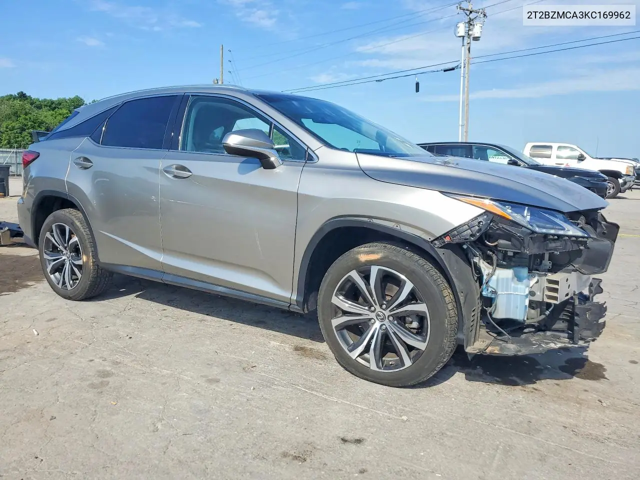 2019 Lexus Rx 350 Base VIN: 2T2BZMCA3KC169962 Lot: 56681256