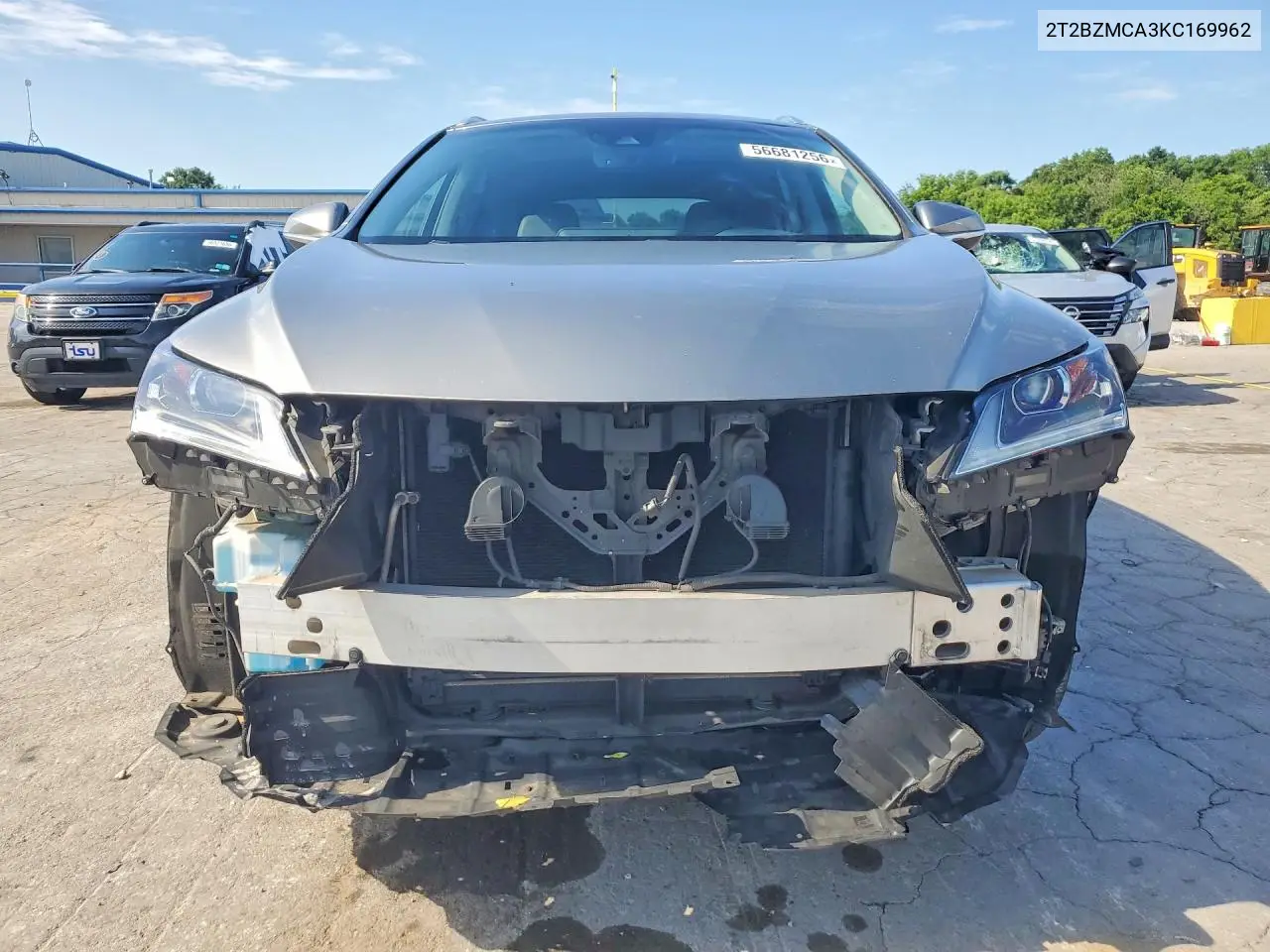 2019 Lexus Rx 350 Base VIN: 2T2BZMCA3KC169962 Lot: 56681256