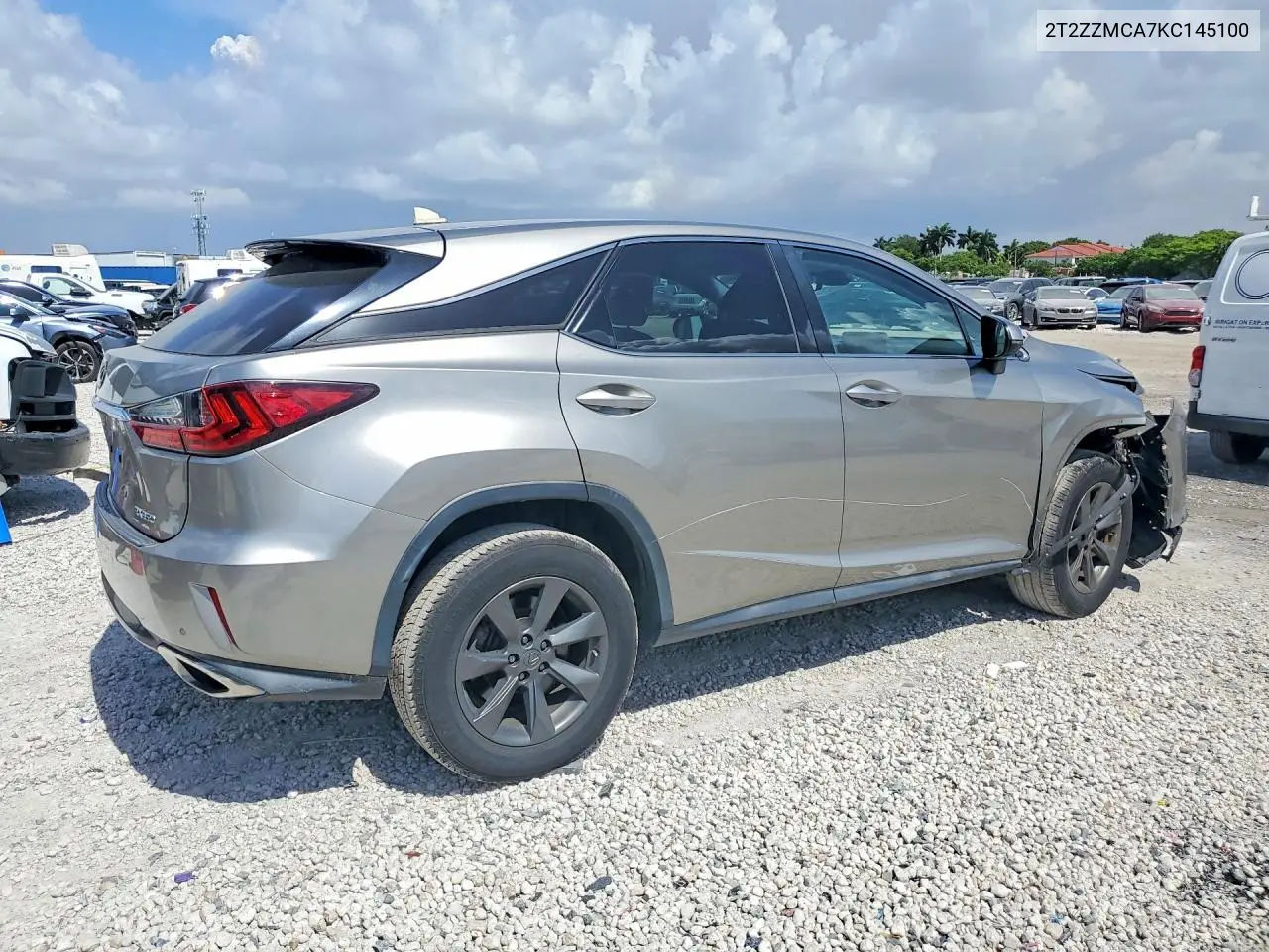 2019 Lexus Rx 350 Base VIN: 2T2ZZMCA7KC145100 Lot: 57167786