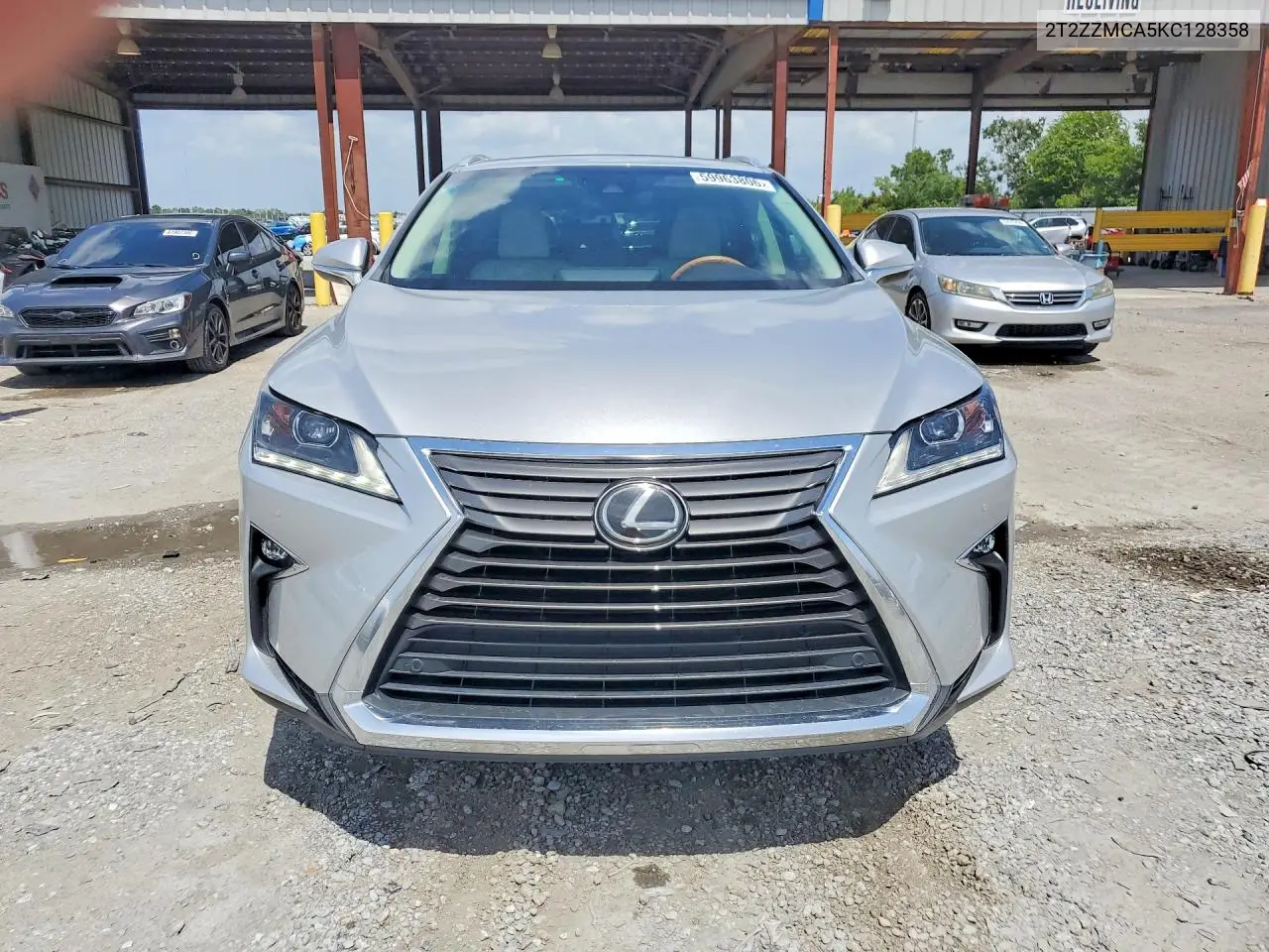 2019 Lexus Rx 350 Base VIN: 2T2ZZMCA5KC128358 Lot: 59963806