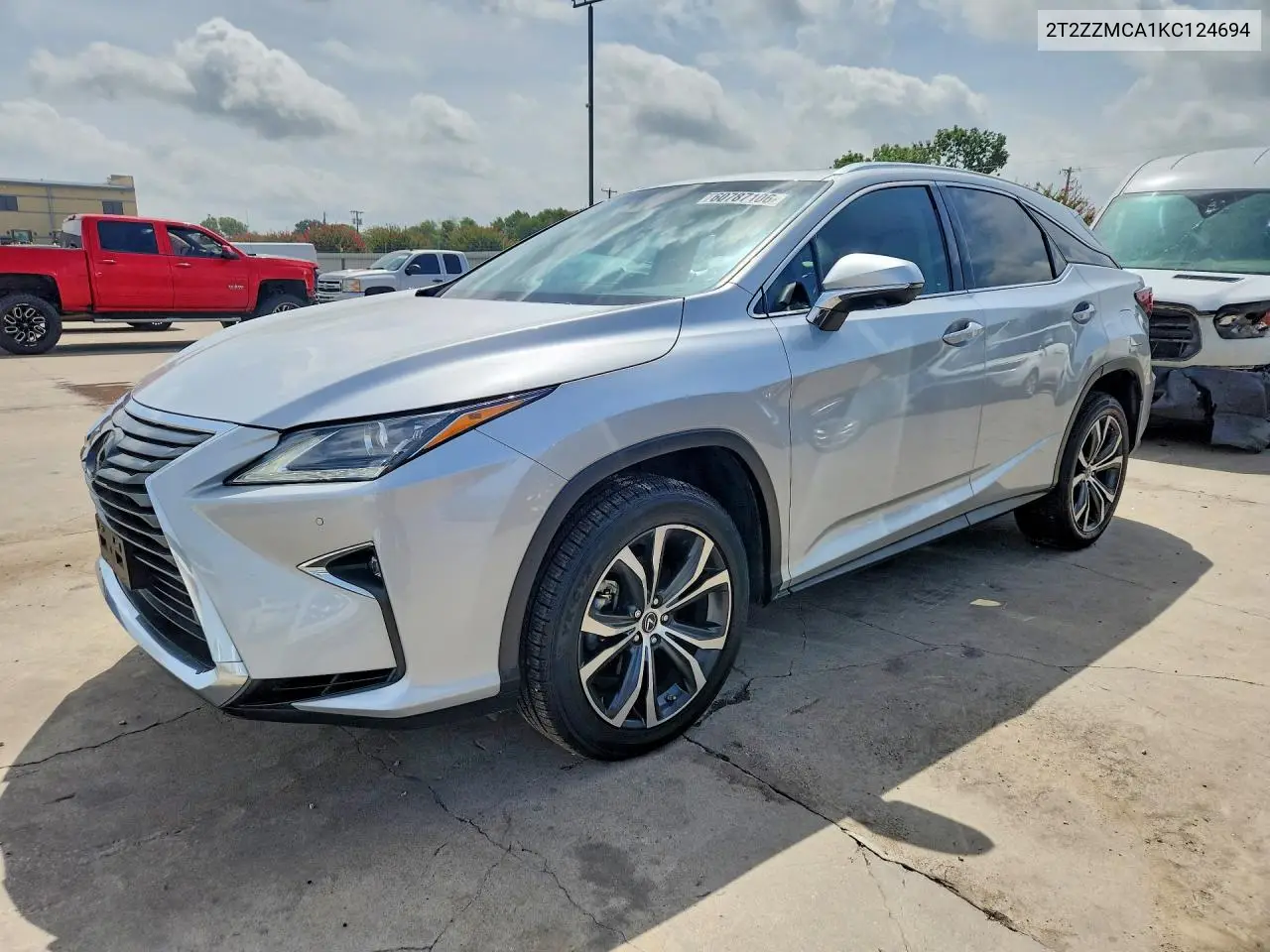 2019 Lexus Rx 350 Base VIN: 2T2ZZMCA1KC124694 Lot: 60787106