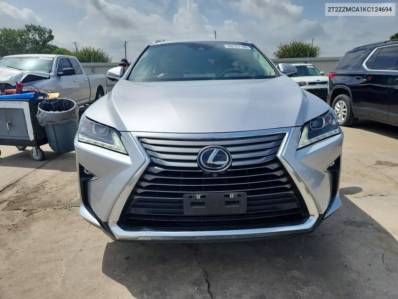 2019 Lexus Rx 350 Base VIN: 2T2ZZMCA1KC124694 Lot: 60787106