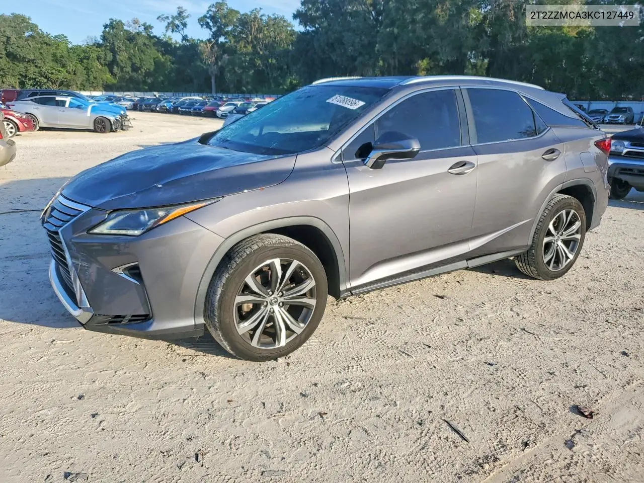 2019 Lexus Rx 350 Base VIN: 2T2ZZMCA3KC127449 Lot: 61088896