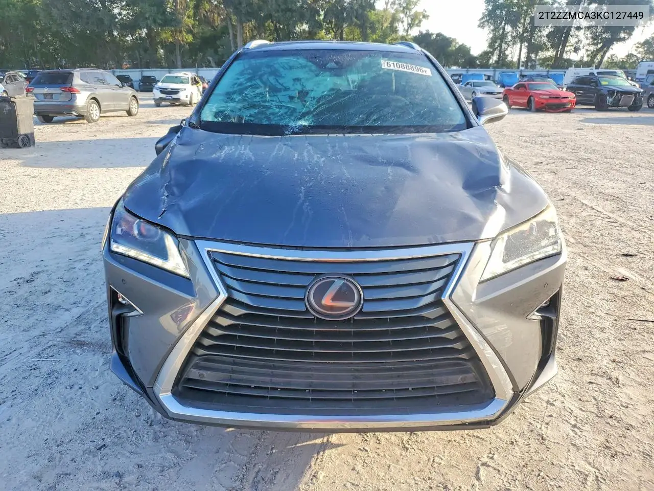 2019 Lexus Rx 350 Base VIN: 2T2ZZMCA3KC127449 Lot: 61088896